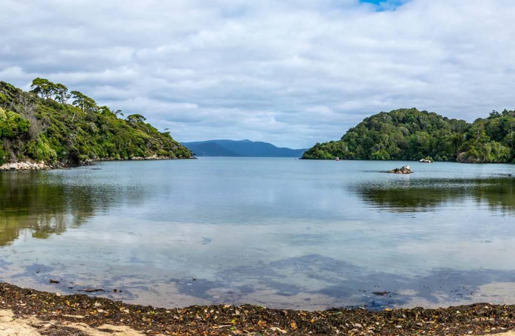 Panoramic view of Oban Bay in Scotland
