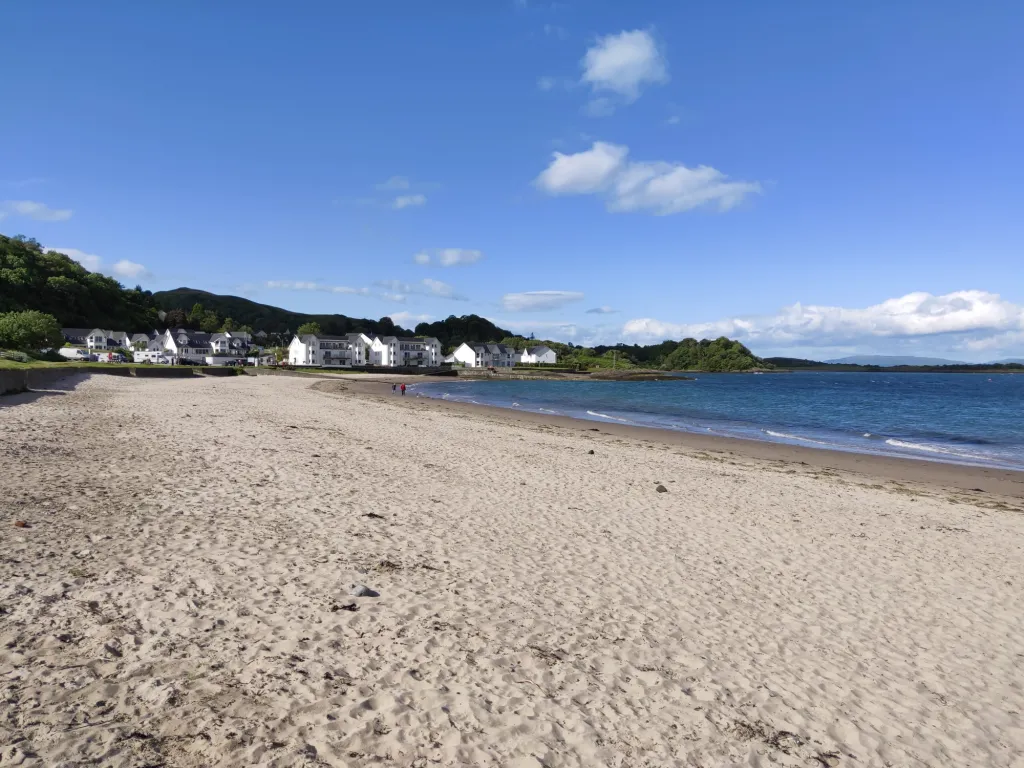 Ganavan Sands Beach scene